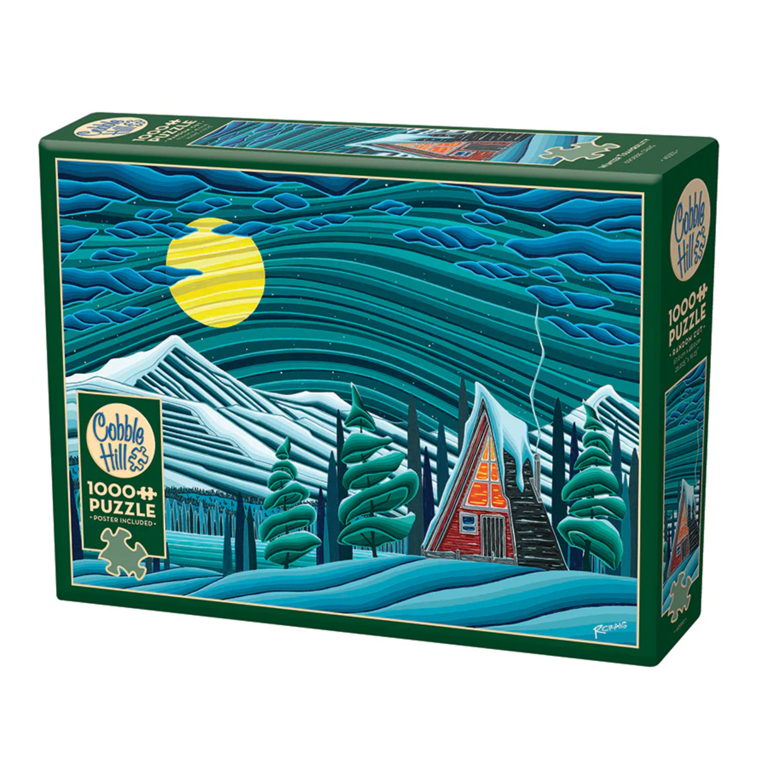 Winter Tranquility 1000 piece Cobble Hill Puzzle